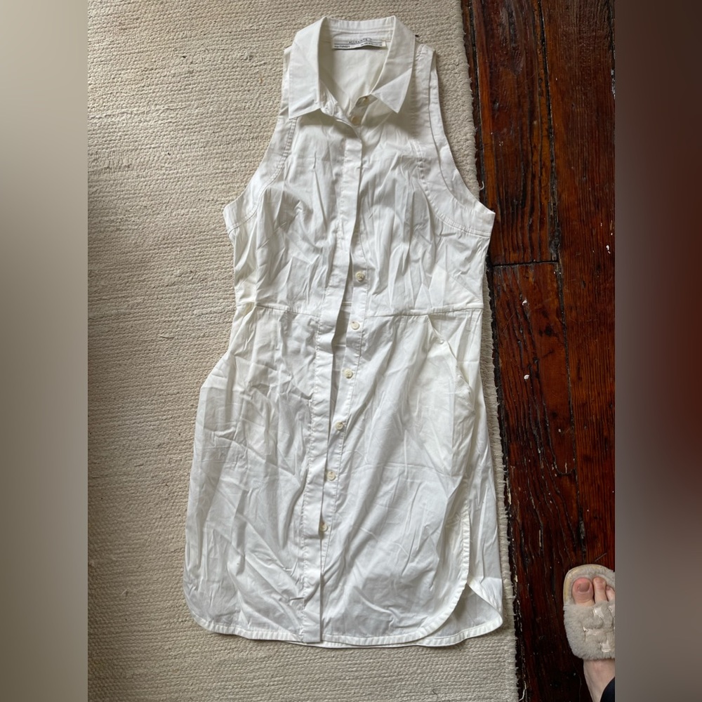 All Saint white dress size s
